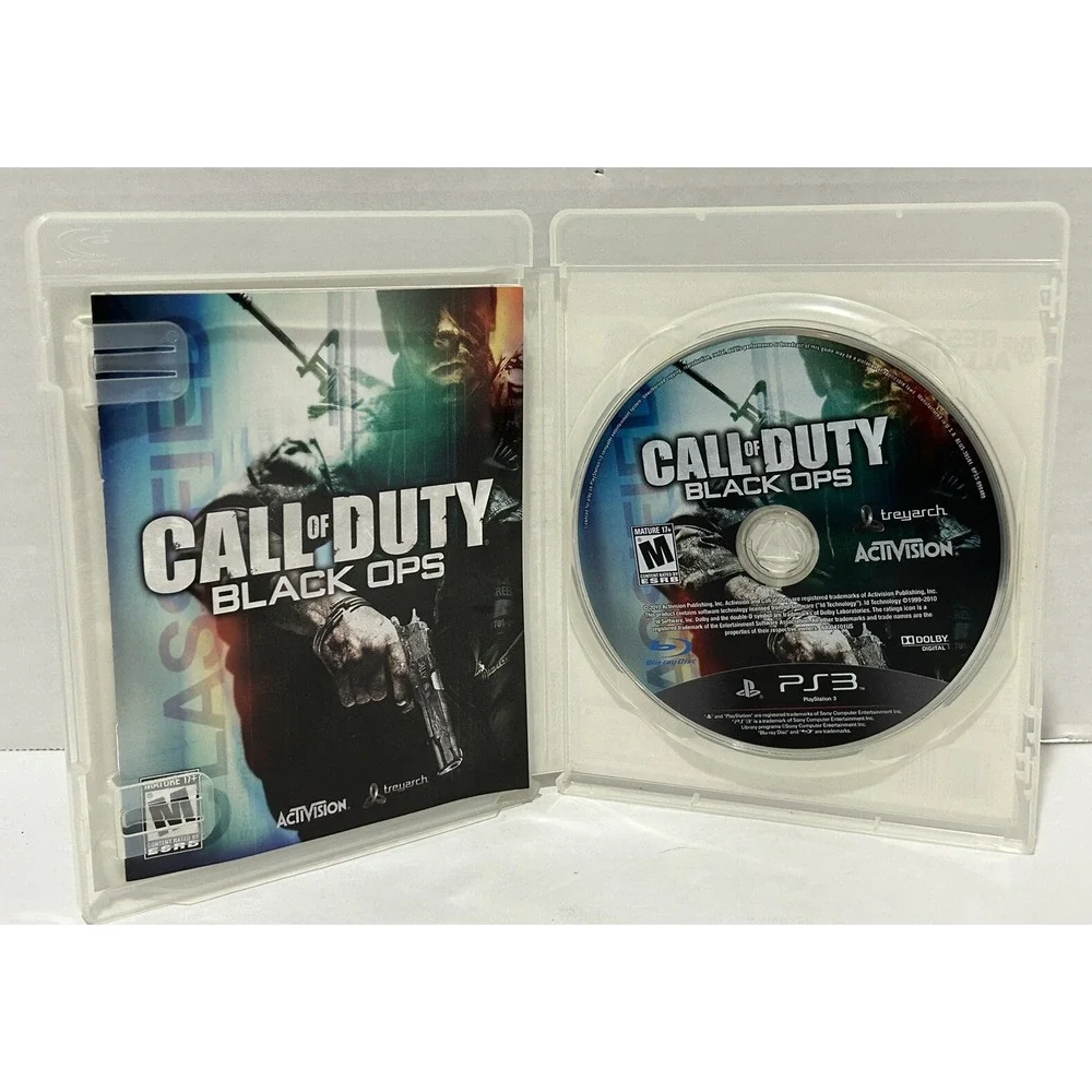 Call of Duty: Black Ops 1 PlayStation 3 PS3 2010 Complete With‎ Manual Works